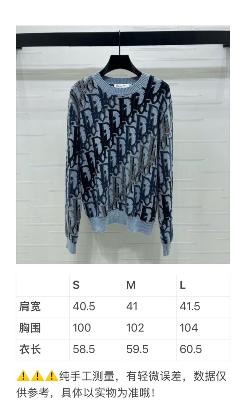 chr1st1an D10r sweaters